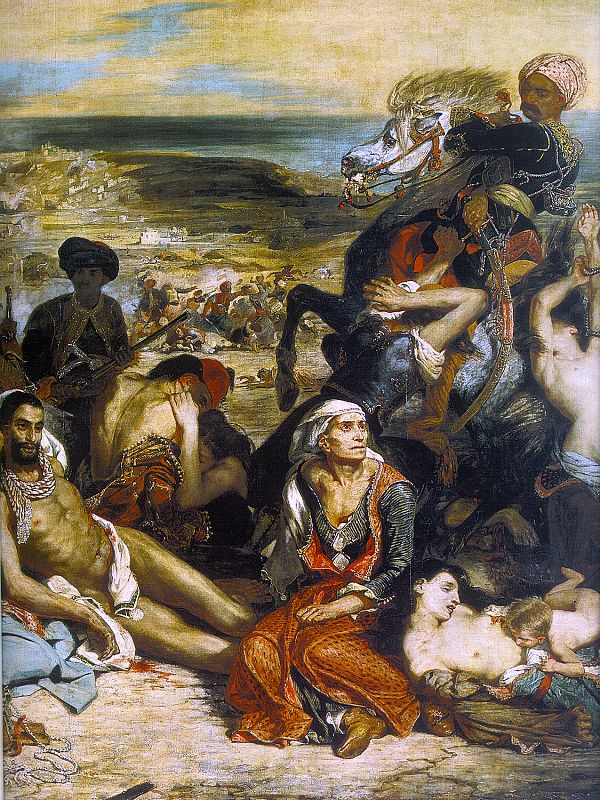 The Massacre at Chios (detail)