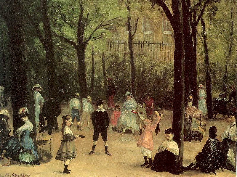 Under the Trees, Luxembourg Gardens