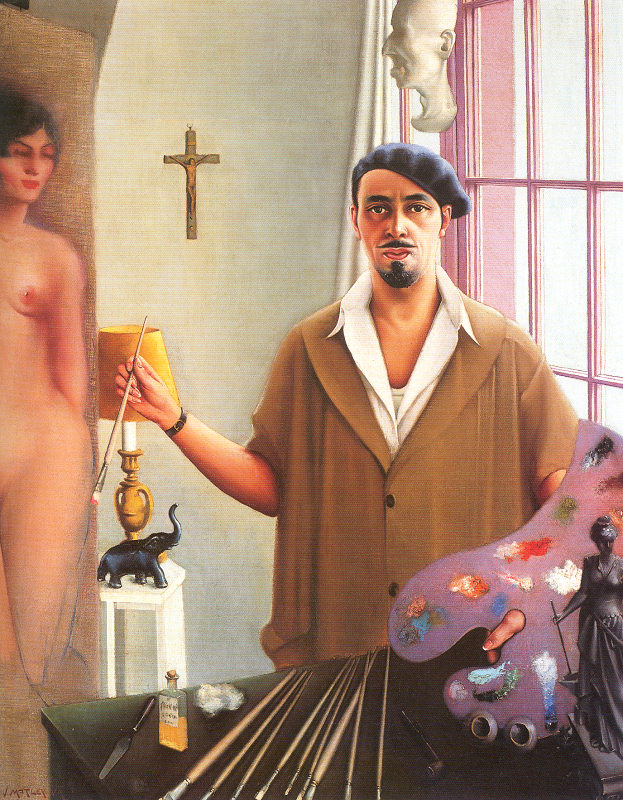 Archibald Motley, Jr:  Self Portrait