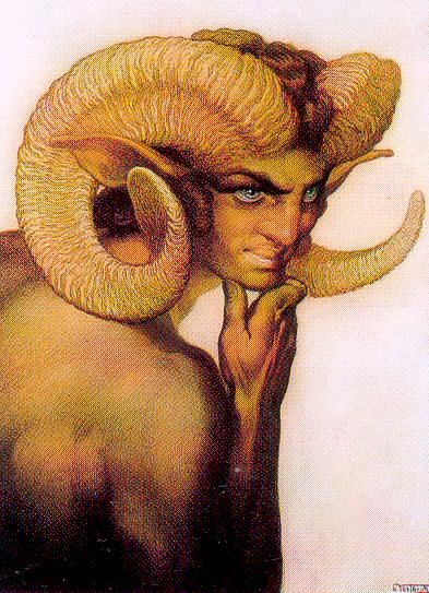 The Satyr of the Garden of Hesperides