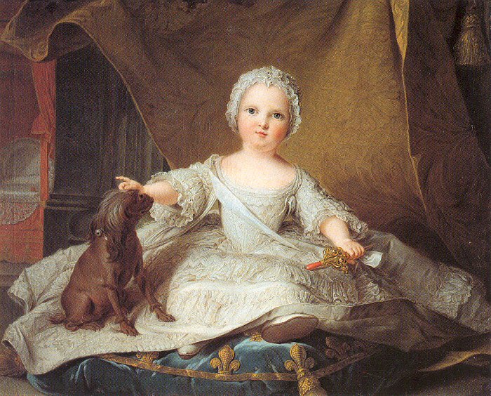 Marie Zéphyrine of France as a Baby