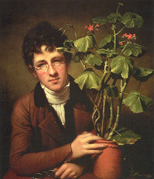Rubens Peale with a Geranium