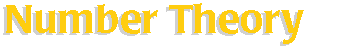 Numeber Theory